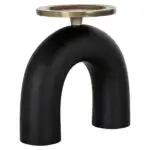 - Kandelaar Livi klein (Black/gold)