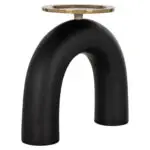 - Kandelaar Livi groot (Black/gold)