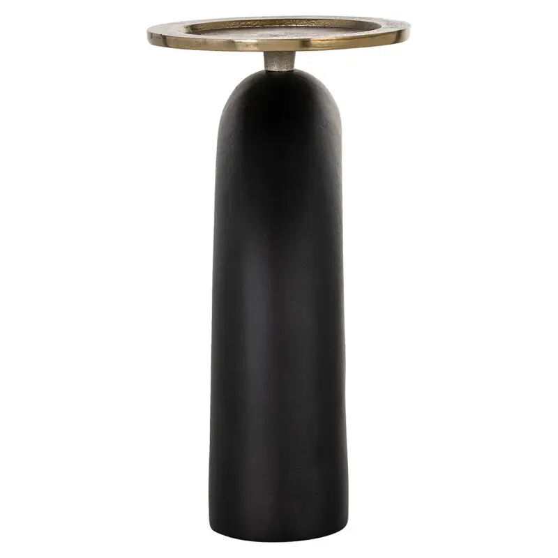 - Kandelaar Livi groot (Black/gold)
