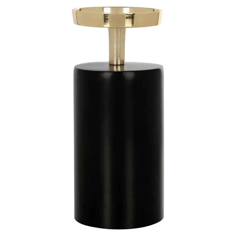- Kandelaar Caya klein (Black/gold)