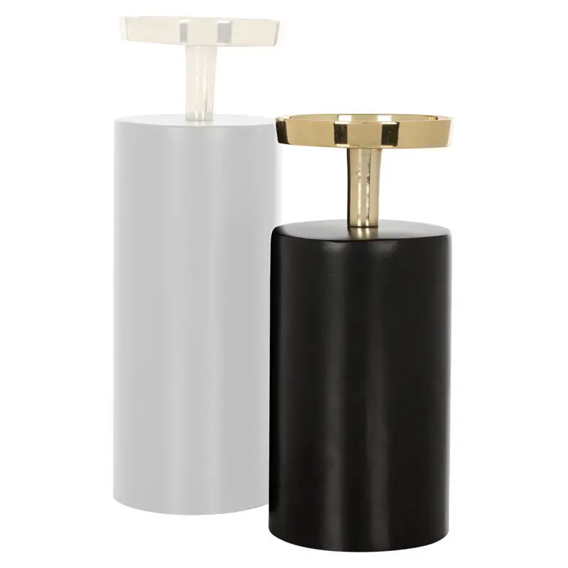 - Kandelaar Caya klein (Black/gold)