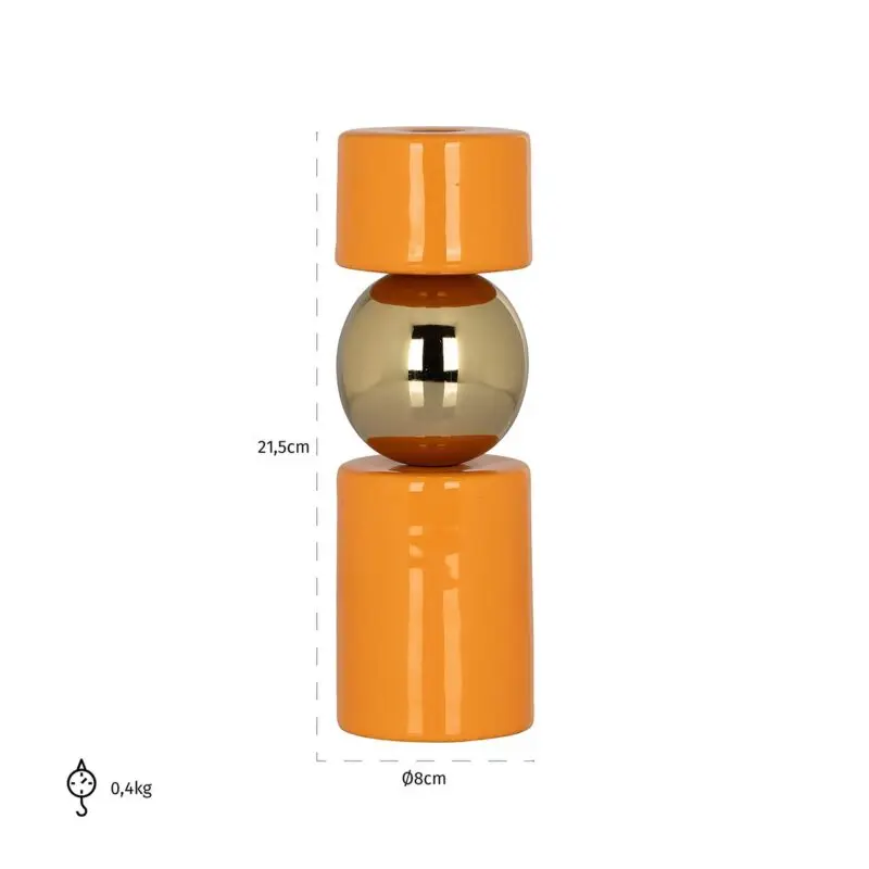 - Kandelaar Kira (Orange)
