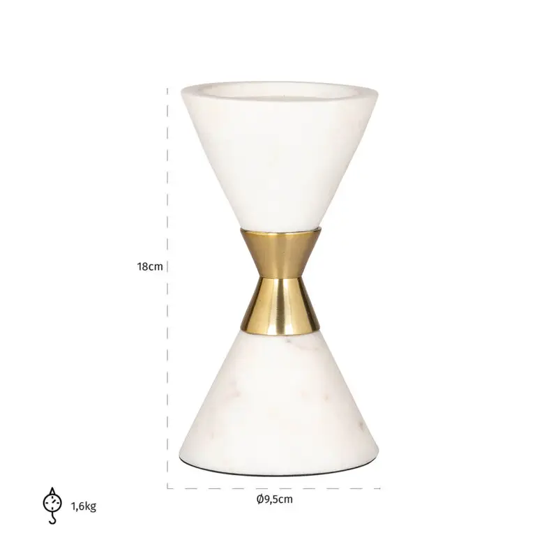 - Kandelaar Jurre (White)