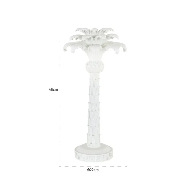 - Kandelaar Palma groot (White)