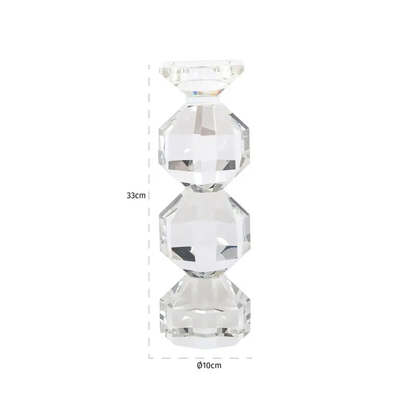 - Kandelaar Safia klein (Clear transparent)