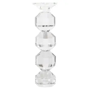 - Kandelaar Safia groot (Clear transparent)