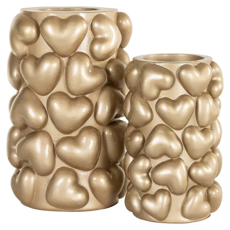 - Kandelaar Anne hearts klein (Gold)