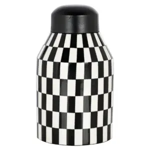 - Pot Malou klein (Black/white)