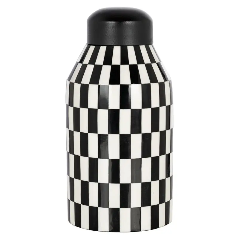 - Pot Malou groot (Black/white)