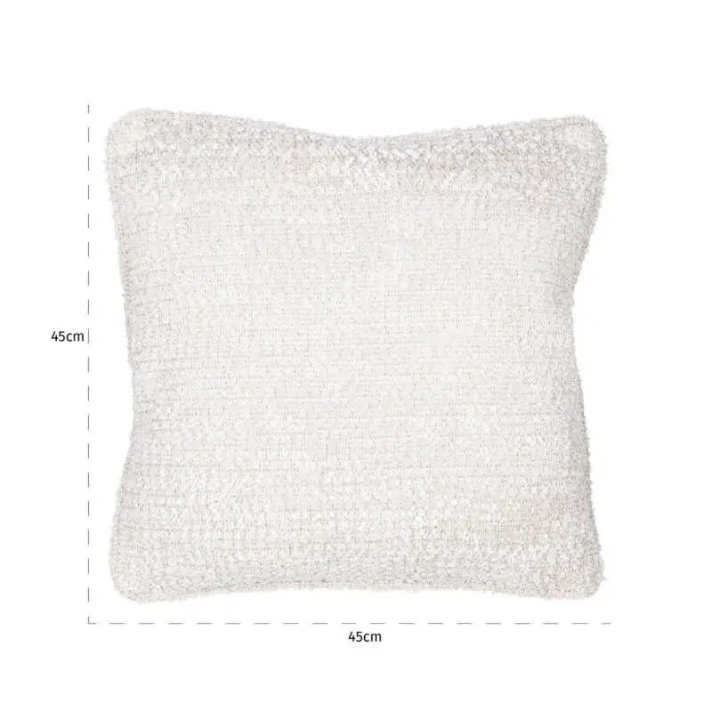- Kussen Lina 45x45 lovely cream (Be Lovely 11 Cream)