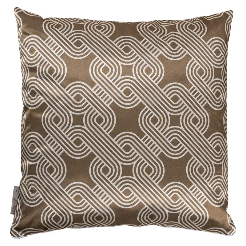 - Kussen Marsha 50x50 (Monaco 23050 Chained Quadrant 75 - 8006 Sand)