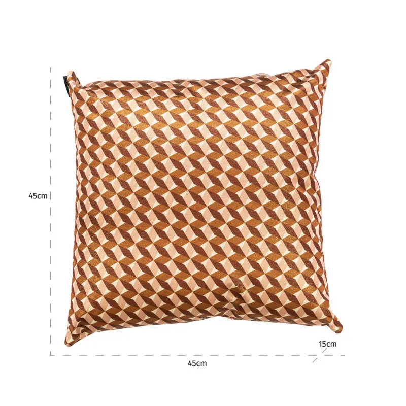 - Kussen Philine 50x50 (Architect 3575 Brique Donna BT24508)