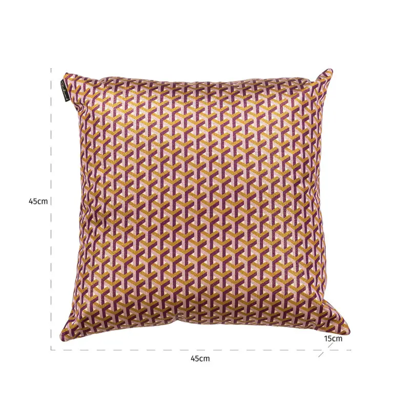 - Kussen Pommelin 50x50 (Architect 0787 Dustypink Donna BT24508)