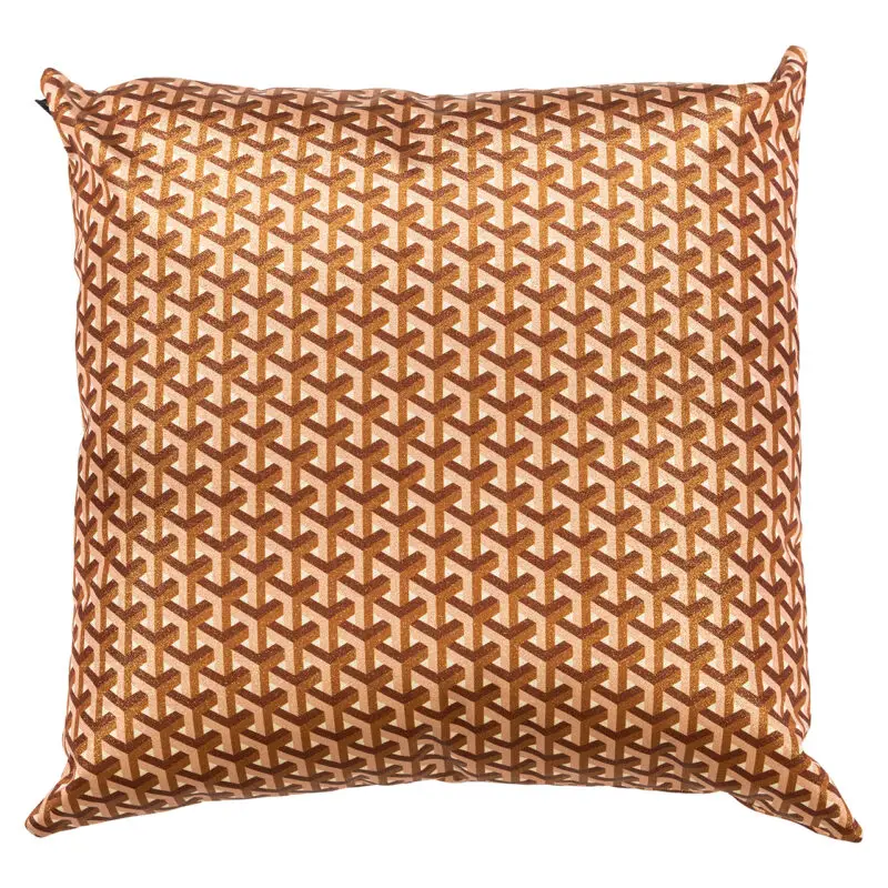 - Kussen Phyllisia 50x50 (Geo Shape 3575 Brique Donna BT24004)