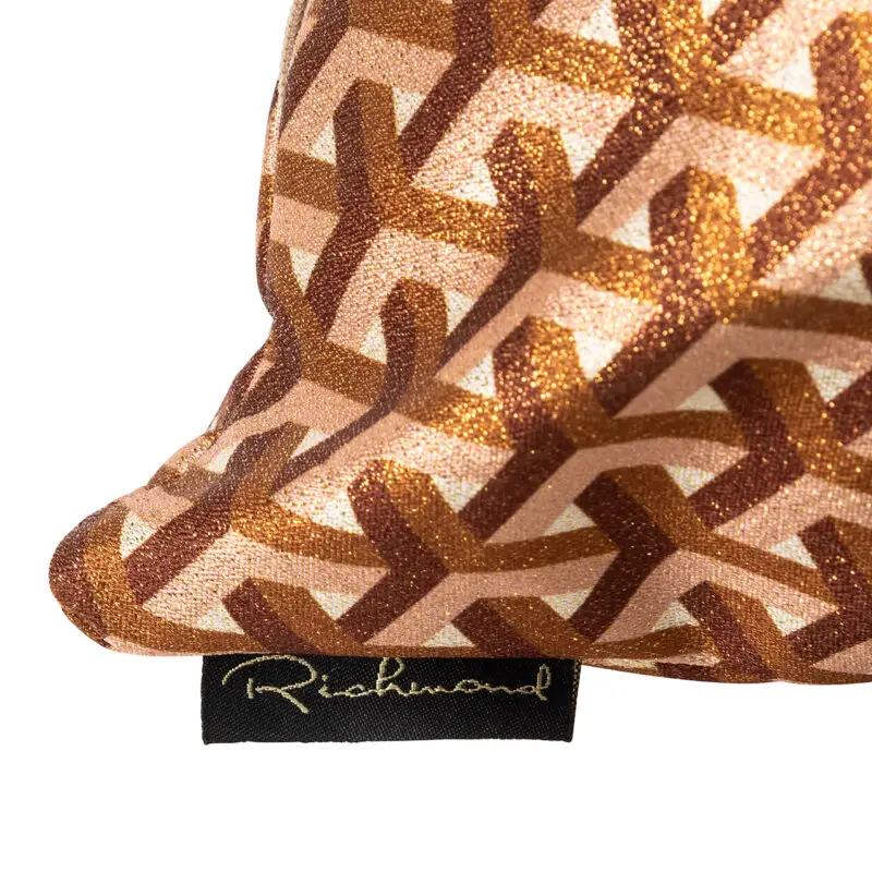 - Kussen Phyllisia 50x50 (Geo Shape 3575 Brique Donna BT24004)