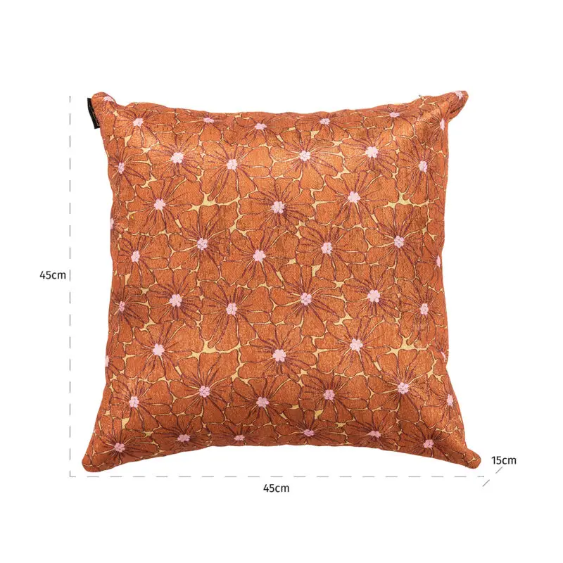 - Kussen Vanity 50x50 (Blooms 2004 Orange Lynn BT23127)