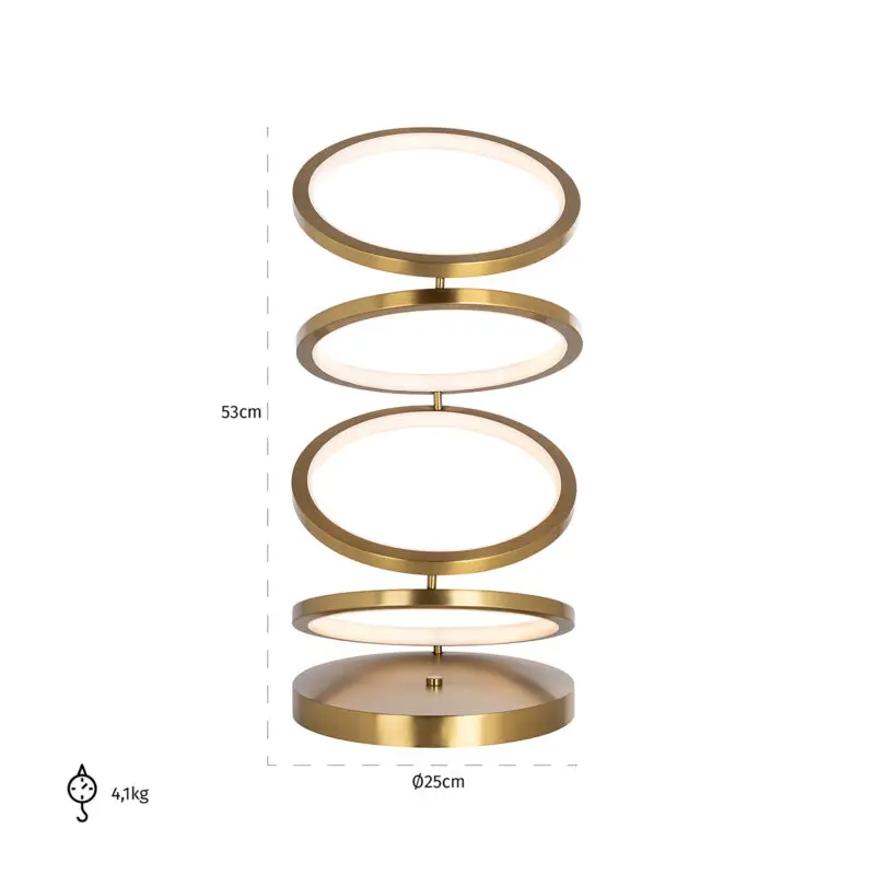 - Tafellamp Jaimin (Brushed Gold)