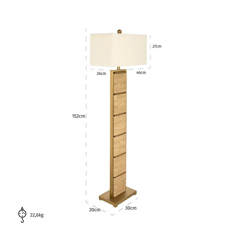 - Vloerlamp Meyra