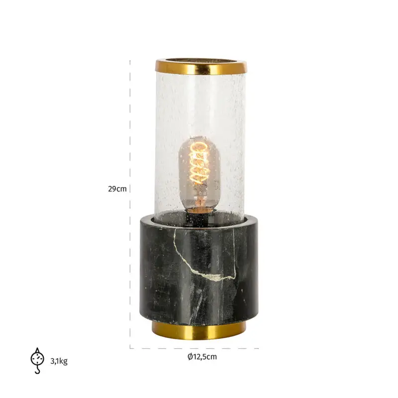 - Tafellamp Conan (Black/gold)