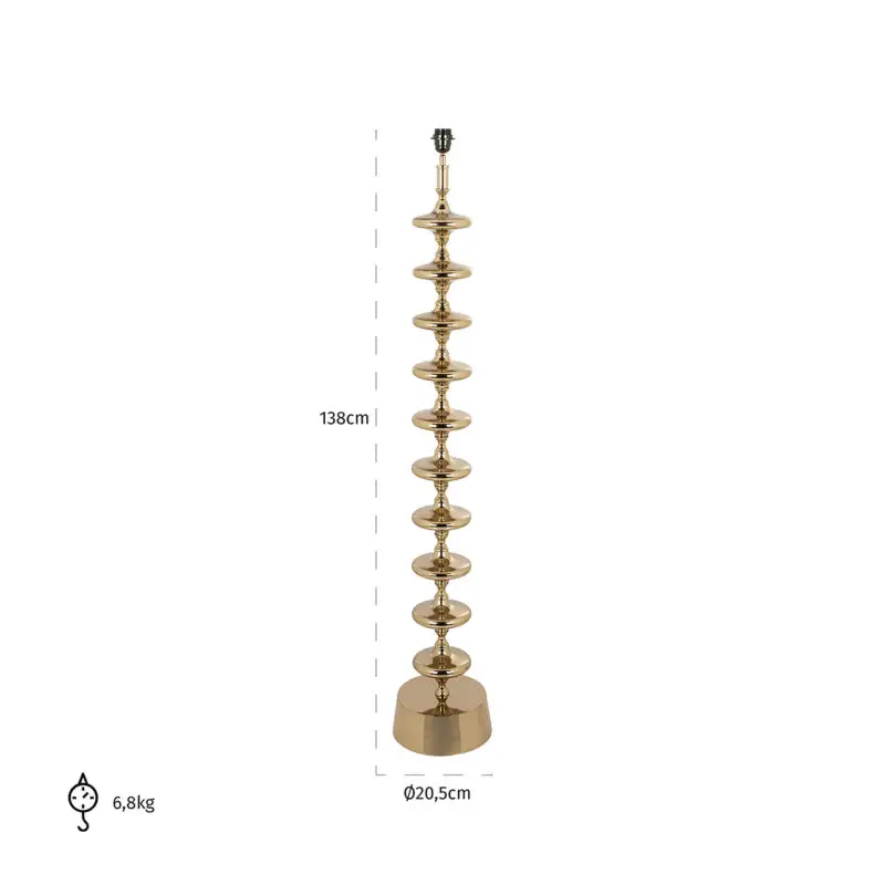 - Vloerlamp Jane goud (Gold)