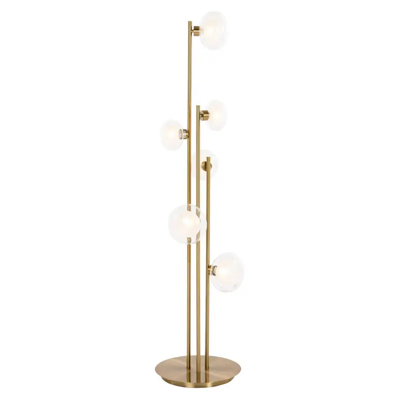 - Vloerlamp Luva brass (Brushed Gold)