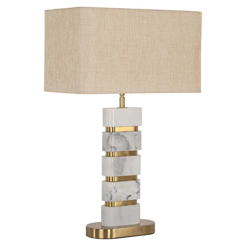 - Tafellamp Lenore incl. lampenkap (Gold)