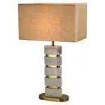 - Tafellamp Lenore incl. lampenkap (Gold)