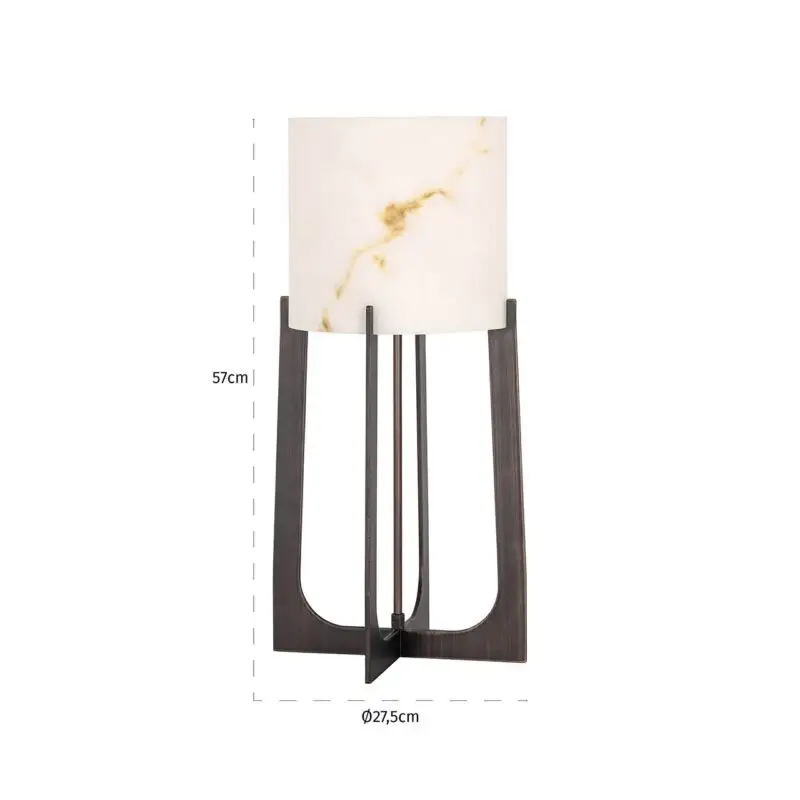 - Tafellamp Loura klein (Bronze)