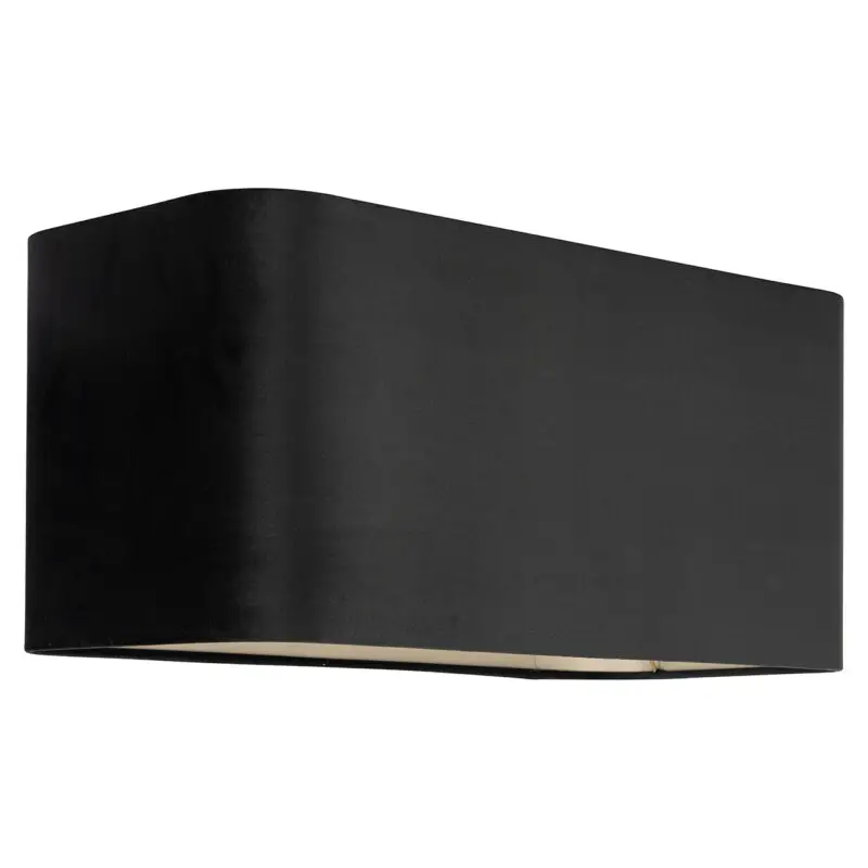 - Lampenkap Maddy black velvet