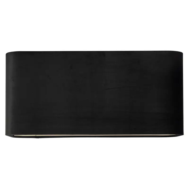 - Lampenkap Maddy black velvet