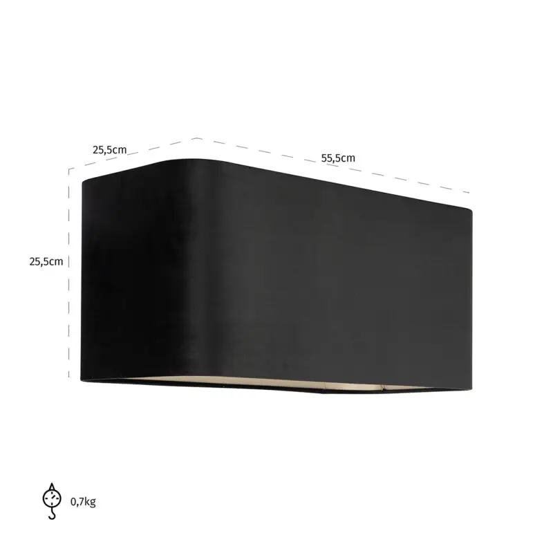 rechthoekig (Black)