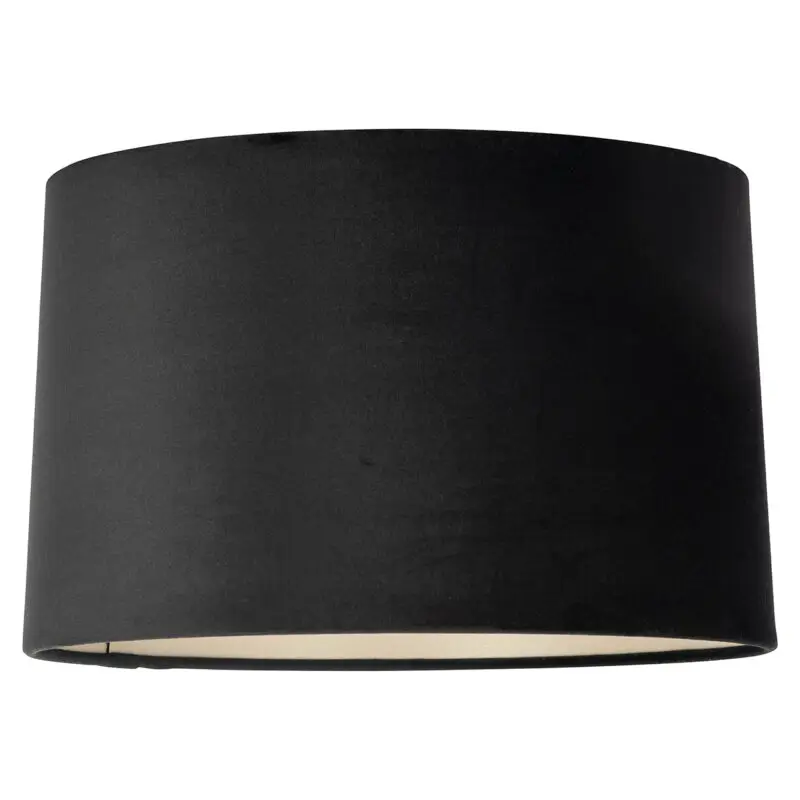 - Lampenkap Maddy black velvet (Black)