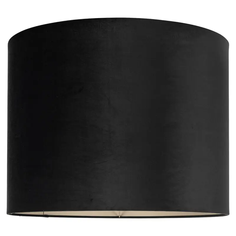 - Lampenkap Maddy black velvet
