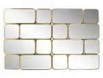 - Spiegel Birche met 16 spiegels (Gold)