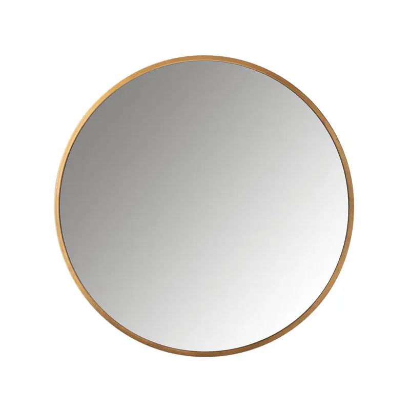 - Spiegel Maesa goud 90Ø (Gold)