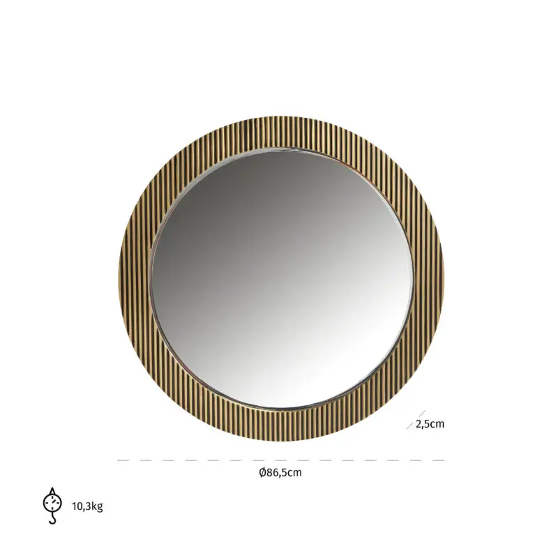 - Spiegel Ironville 86Ø (Gold)