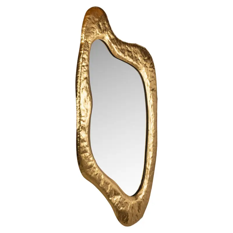 - Spiegel Blinne goud (Gold)