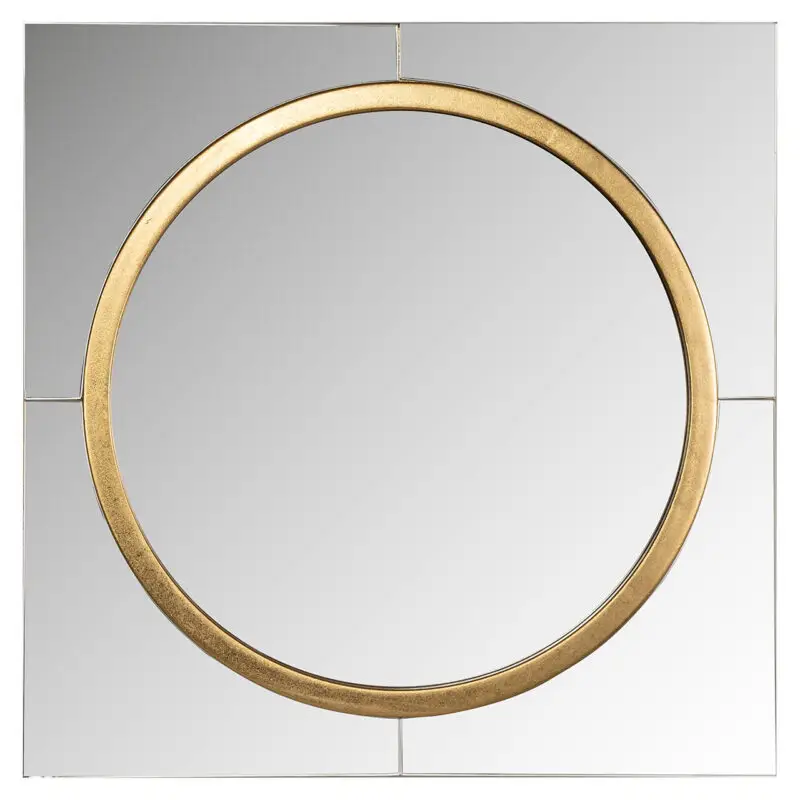 - Spiegel Briana rond goud (Gold)