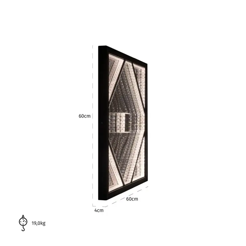 - Wandlamp Fayen (Black)