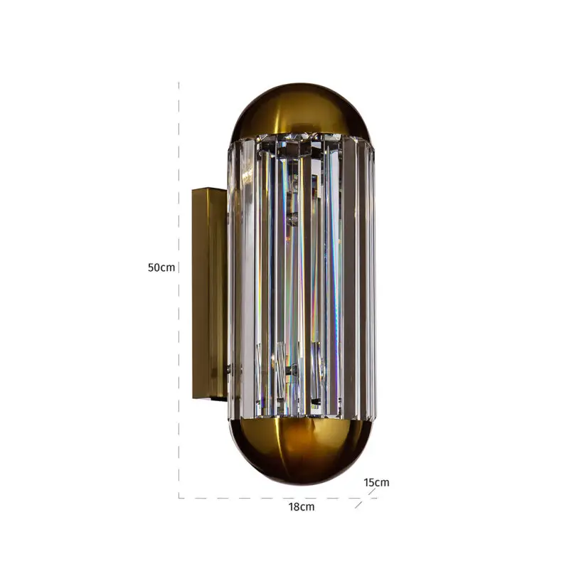 - Wandlamp Anja (Bronze)