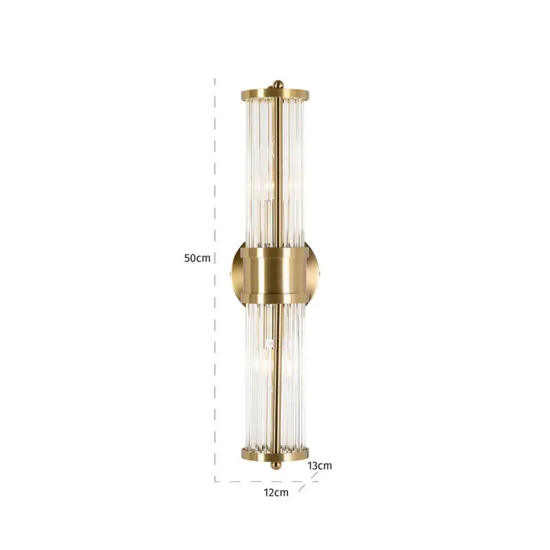 - Wandlamp Lyan (Brushed Gold)