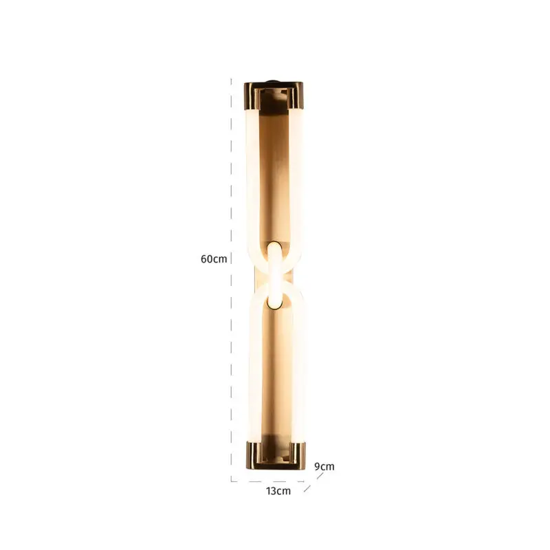 - Wandlamp Lysa (Brushed Gold)
