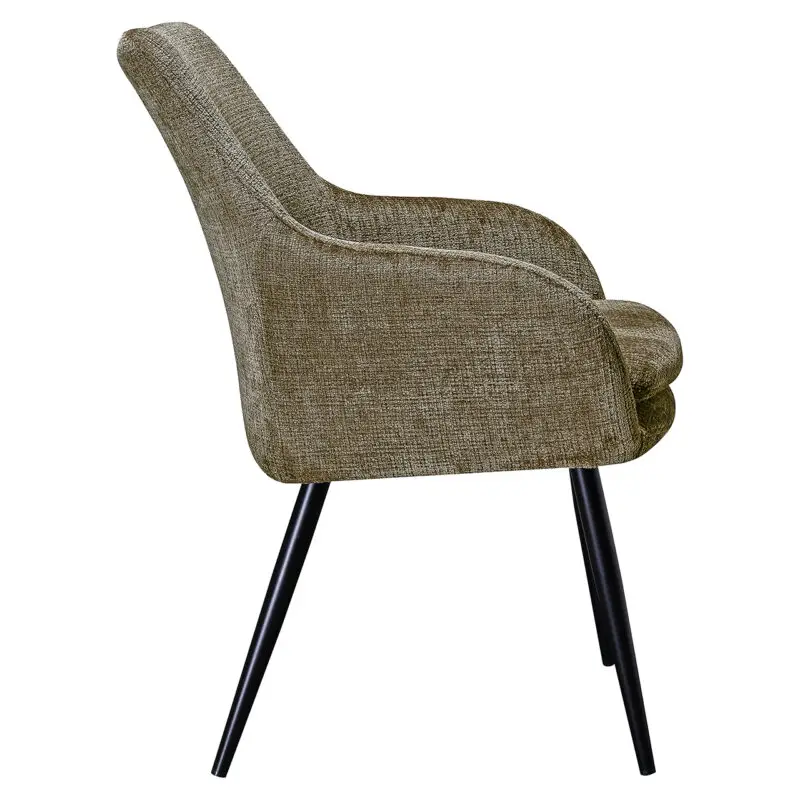 - Eetkamerstoel Chrissy stone chenille (Niagara 104 Stone Chenille)