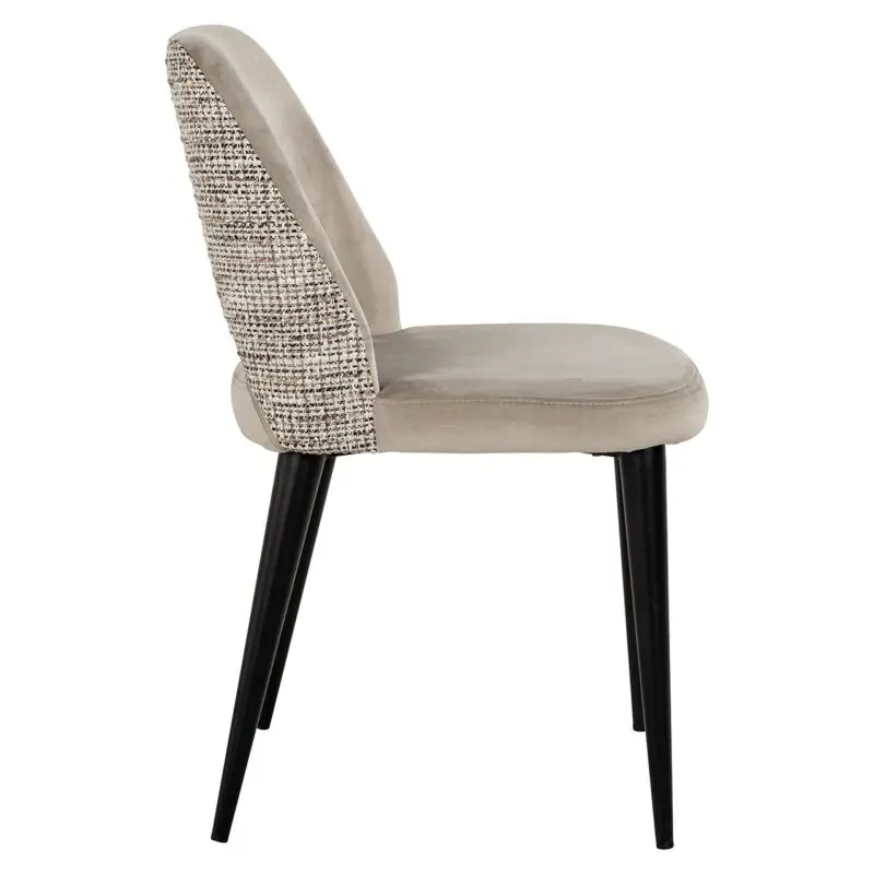 - Chair Tabitha trendy nature / quartz khaki fire retardant (Be Trendy 01 Nature)