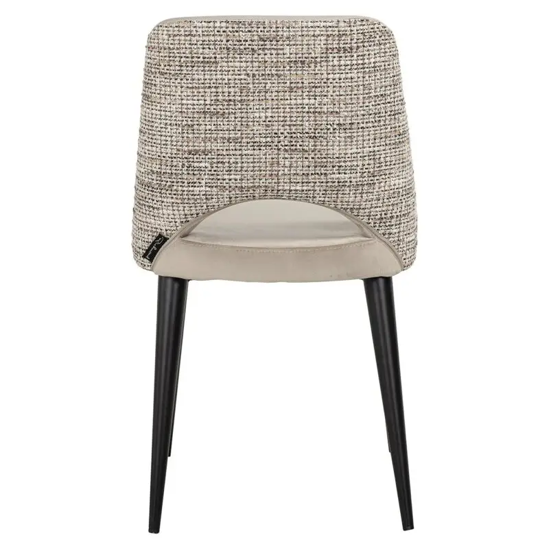 - Chair Tabitha trendy nature / quartz khaki fire retardant (Be Trendy 01 Nature)
