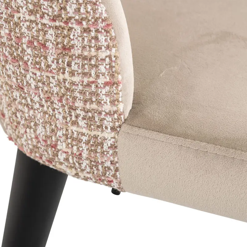 - Stoel Tabitha trendy rose / quartz khaki (Be trendy 1673 rose)