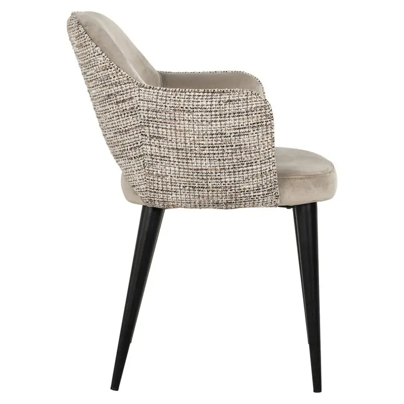 - Arm chair Giovanna trendy nature/quartz khaki fire retardant (Be Trendy 01 Nature)