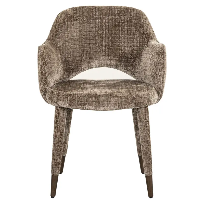 - Eetkamerstoel Donnatella stone chenille fire retardant (Niagara 104 Stone Chenille)