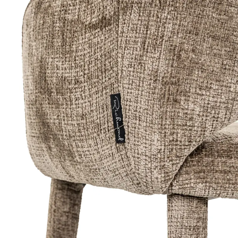 - Eetkamerstoel Donnatella stone chenille fire retardant (Niagara 104 Stone Chenille)