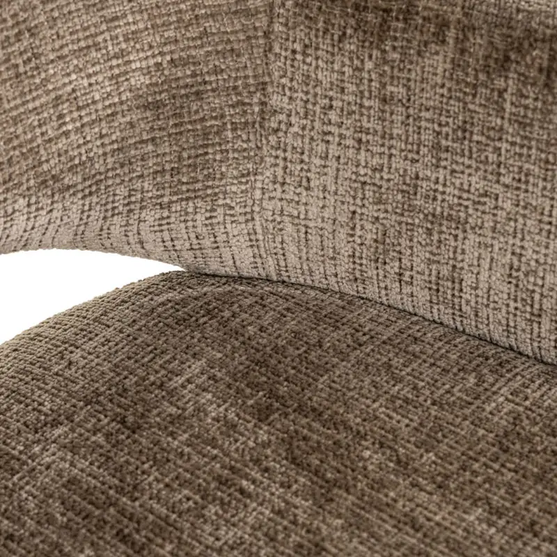 - Eetkamerstoel Donnatella stone chenille fire retardant (Niagara 104 Stone Chenille)